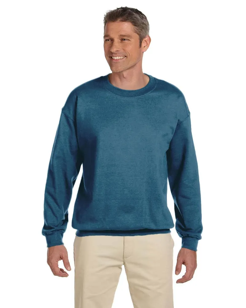 Gildan Adult Heavy Blend 50/50 Fleece Crew G180 in Indigo Blue