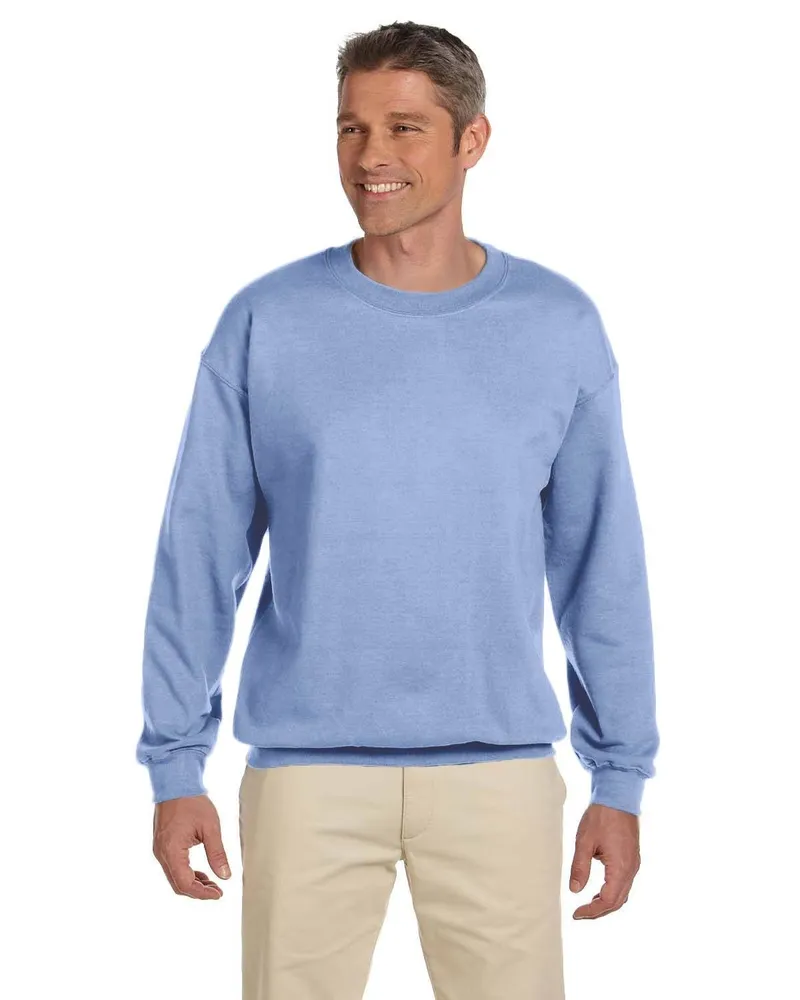 Gildan Adult Heavy Blend 50/50 Fleece Crew G180 in Light Blue
