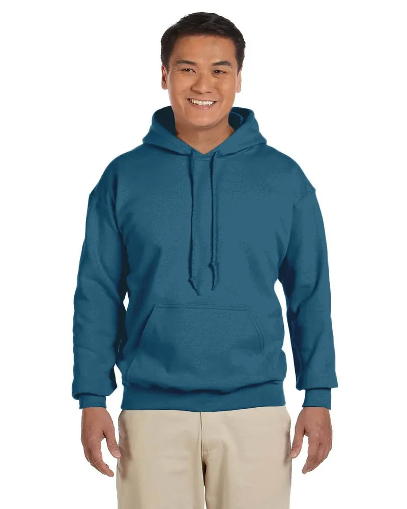Gildan Adult Heavy Blend 50/50 Hood G185 in Indigo Blue