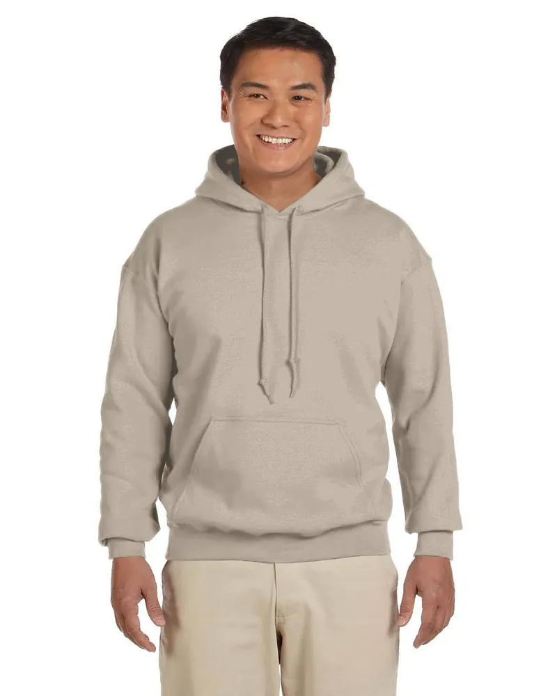 Gildan Adult Heavy Blend 50/50 Hood G185 in Sand