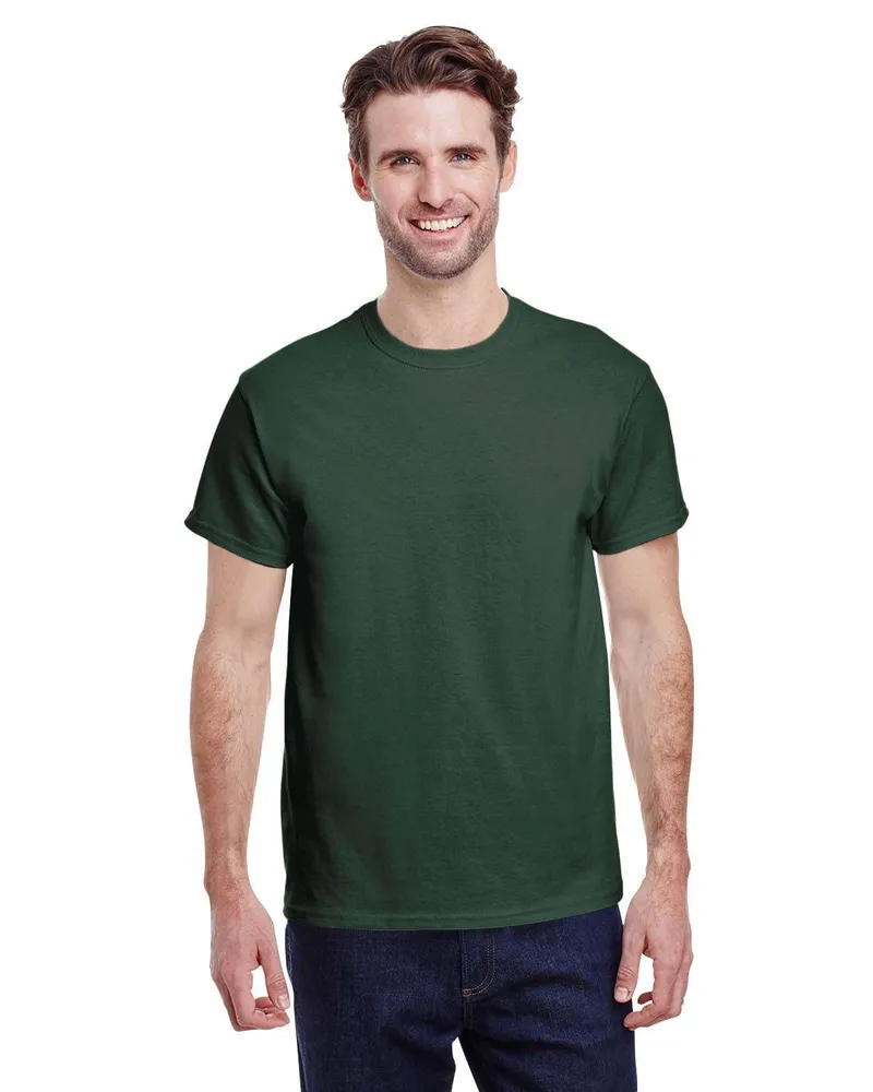 Gildan Adult Heavy Cotton T-Shirt G500 in Forest Green