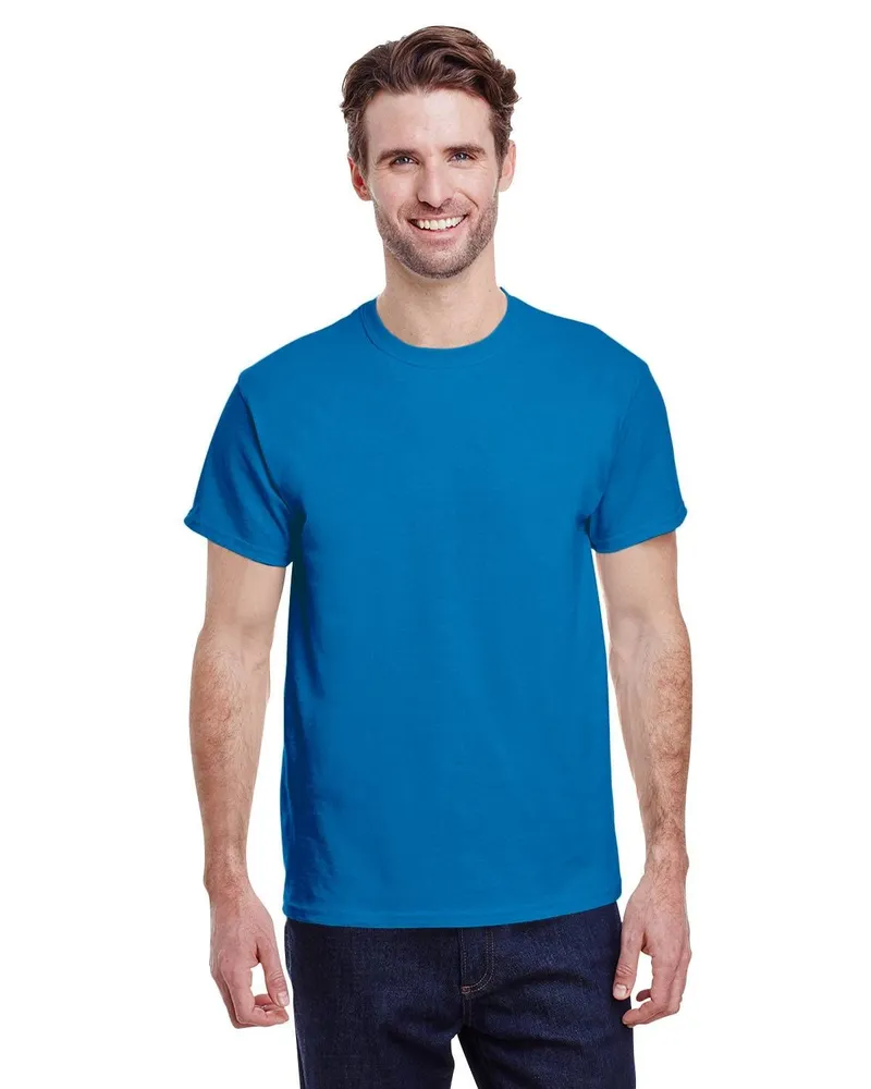 Gildan Adult Heavy Cotton T-Shirt G500 in Sapphire