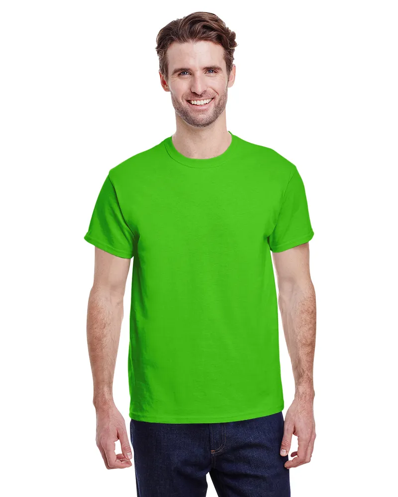 Gildan Adult Heavy Cotton T-Shirt G500 in Lime